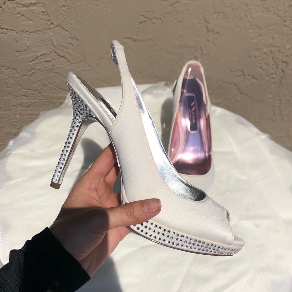 Wedding heels by Nina Shoes